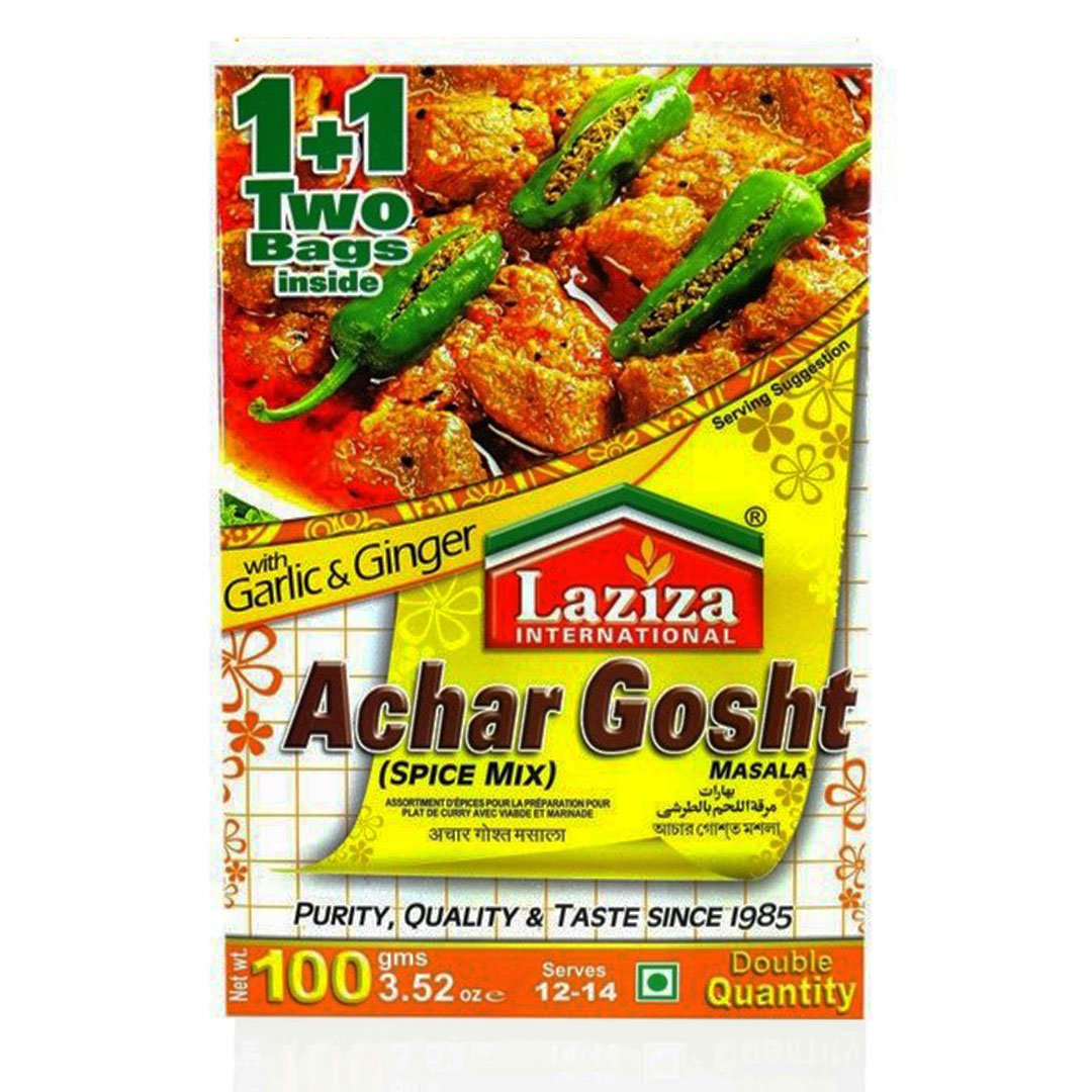 Laziza Achar Gosht Masala 100g Cosmo Cash Carry