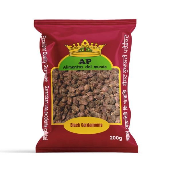 AP Black Cardamom Whole (Kali Elaichi) 200g