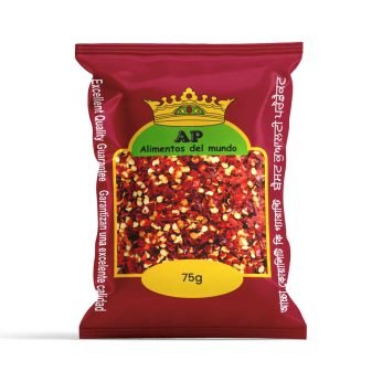 AP Red Chilli Pepper Crushed (Surkh Dara Mirch) 75g