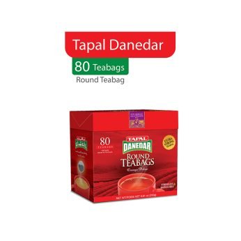 TAPAL DANEDAR 80 ROUND TEA BAGS