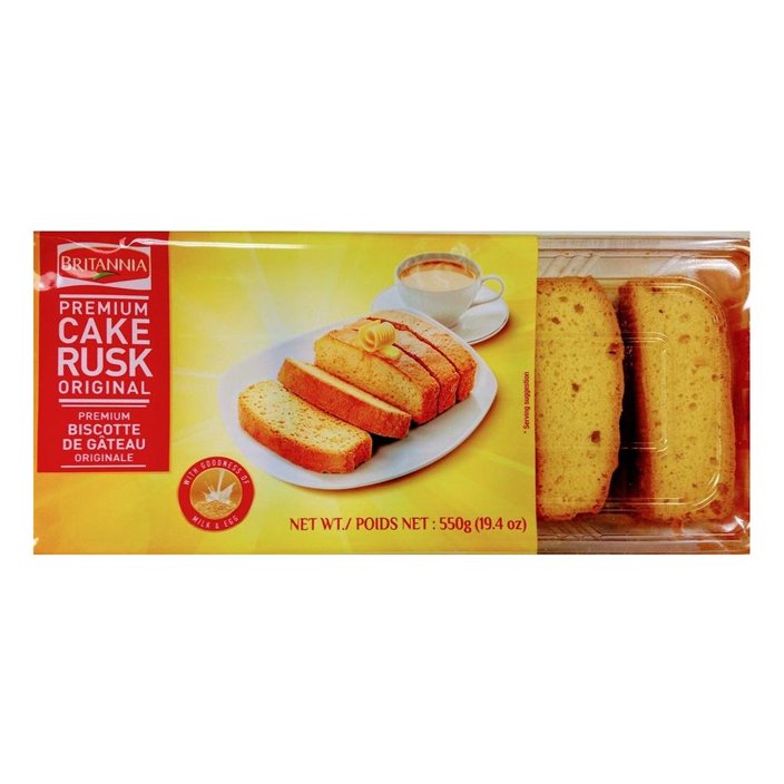 Cake Rusk 550g Britannia Cosmo Cash & Carry
