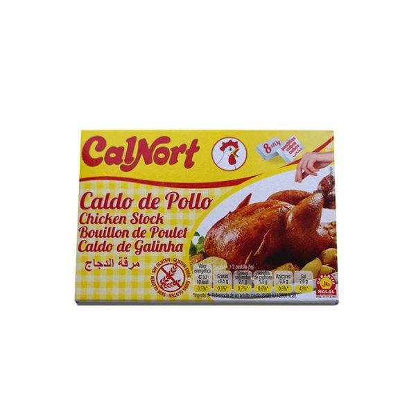 Calnort Caldo de Pollo 80g