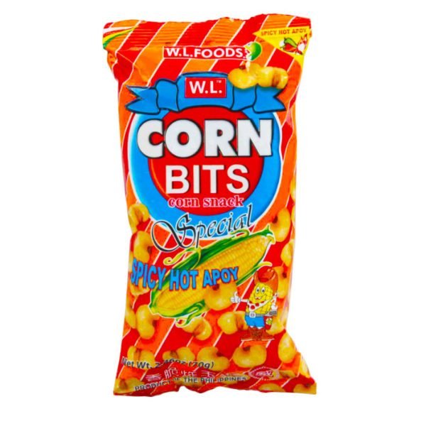 CORN BITS SPICY HOT APOY 70G