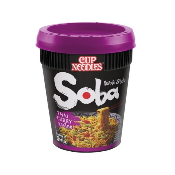 Cup Noodles Wok Style Soba Curry 87g Nissin