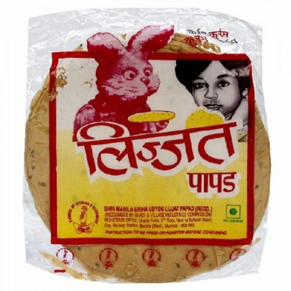 Lijjat Jeera Papad 200g