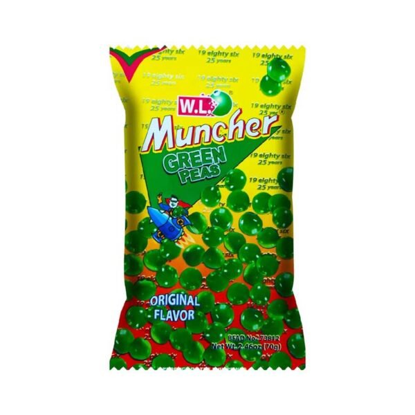 W.L. Muncher Green Peas Original 70g