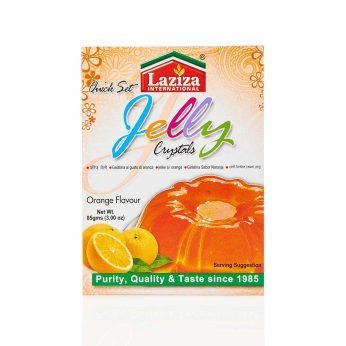 Laziza Jelly Crystals Orange 85g