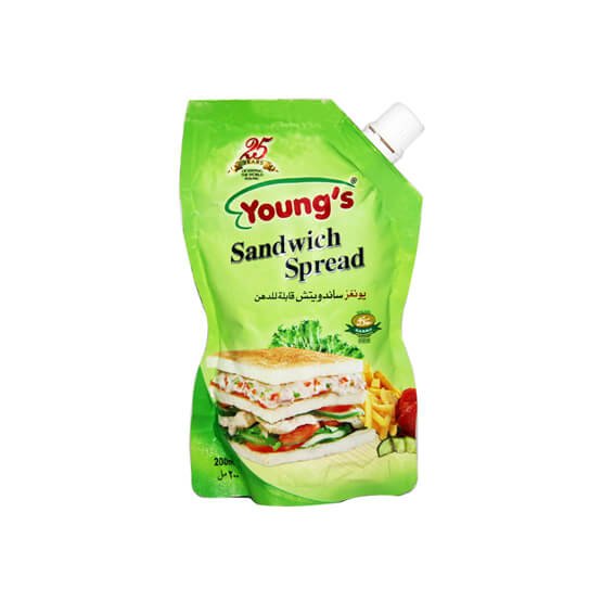 YOUNG'S SANDWICH SPREAD 200ML Cosmo Cash & Carry