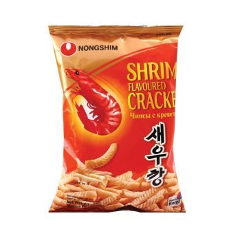 Nongshim Nong Wedge Shrimp Flavoured Crackers 75g