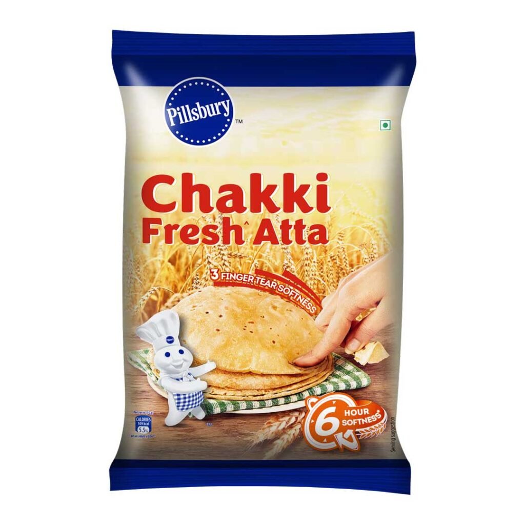 Pillsbury Chakki Fresh Whole Wheat Atta 5 Kg | Cosmo Cash & Carry