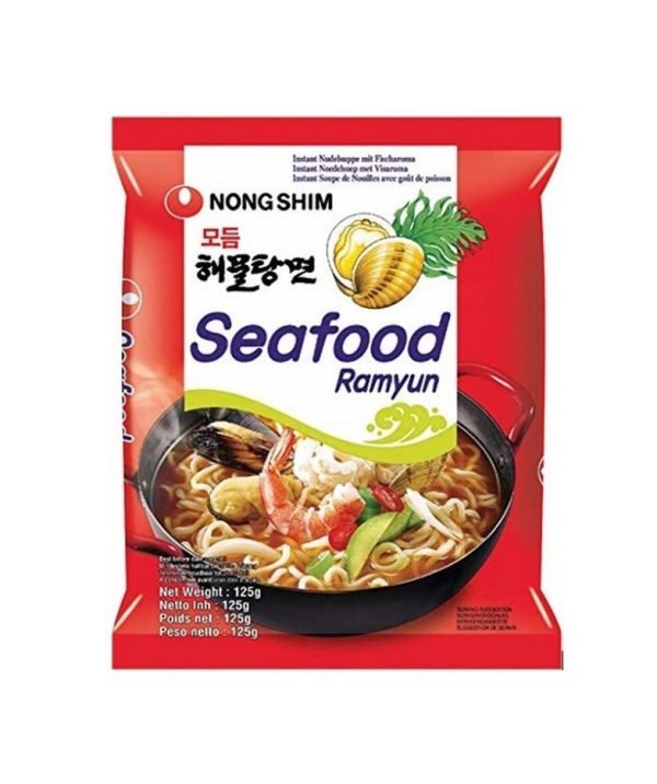 Nongshim Seafood Ramyun Noodles 125g