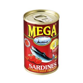 Mega Sardines Chilli Red 155g