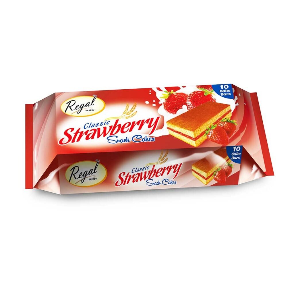 Regal Strawberry Snack Cakes 250g Cosmo Cash & Carry