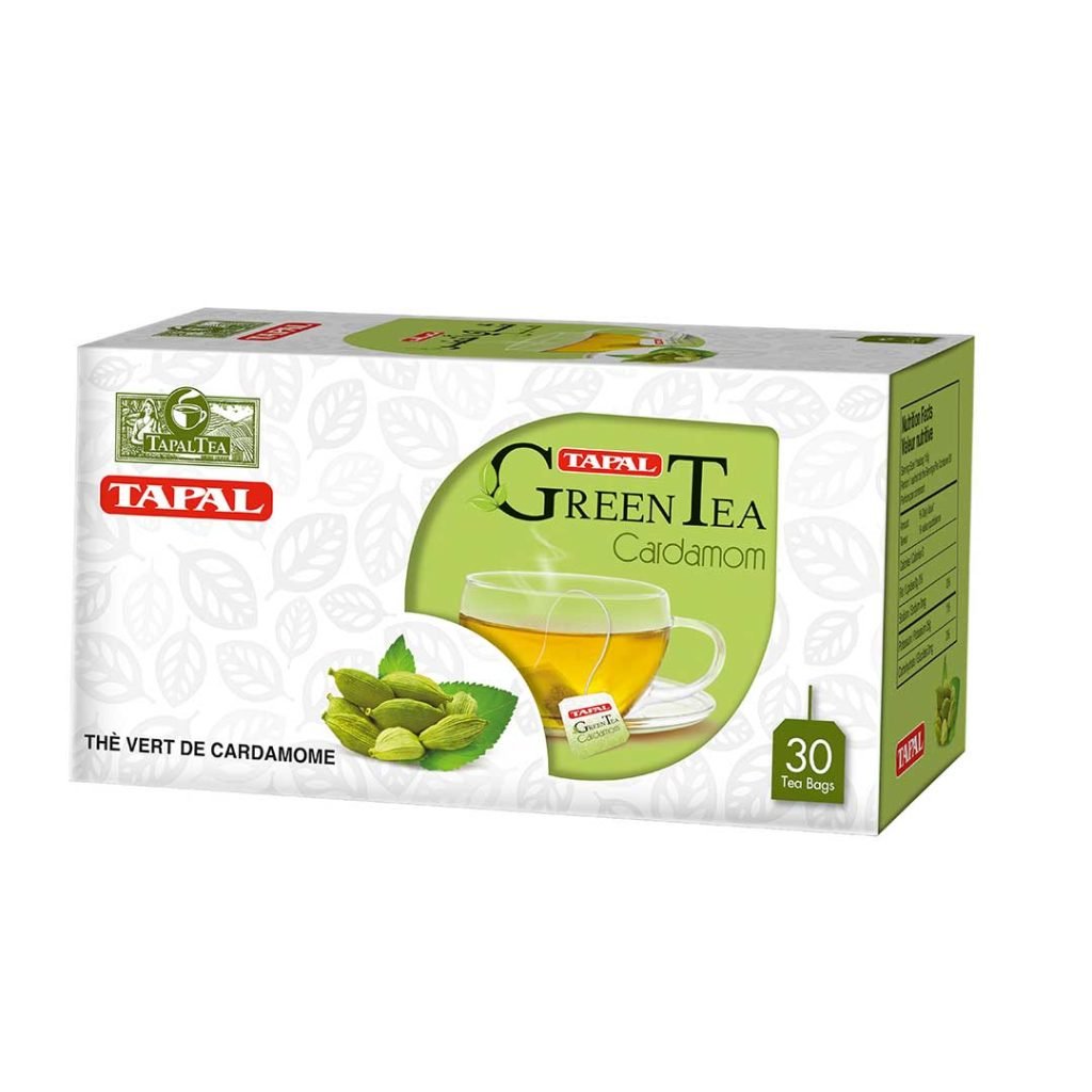 Tapal Green Tea Cardemom Bags 30Pack Cosmo Cash & Carry