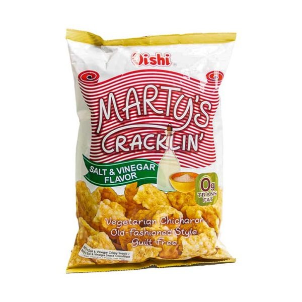 Oishi Marty's Cracklin Salt And Vinegar