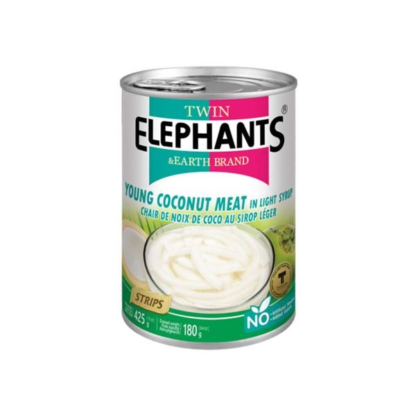 Twin Elephants Young Coconut Meat 425g