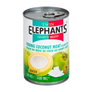 Twin Elephants Young Coconut Meat 425g