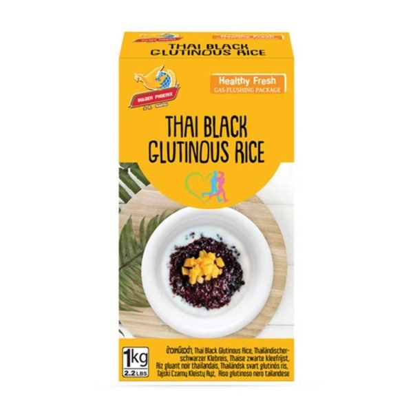 Golden Phoenix Thai Black Glutinous Rice 1kg