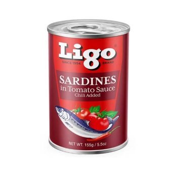 Ligo Sardines In Tomato Sauce Chilli Added 155g