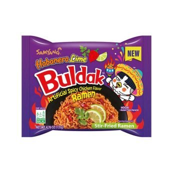 Samyang Habanero Lime Buldak Hot Chicken Noodles 135g