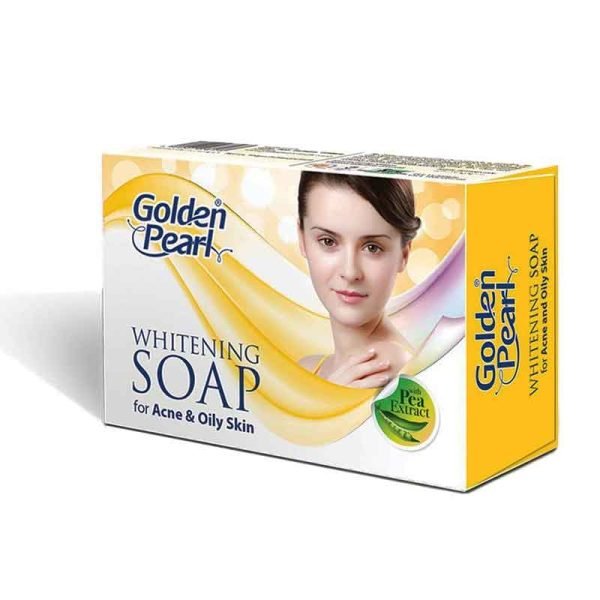 Golden Pearl Whitening Soap Acne And Oily 100g