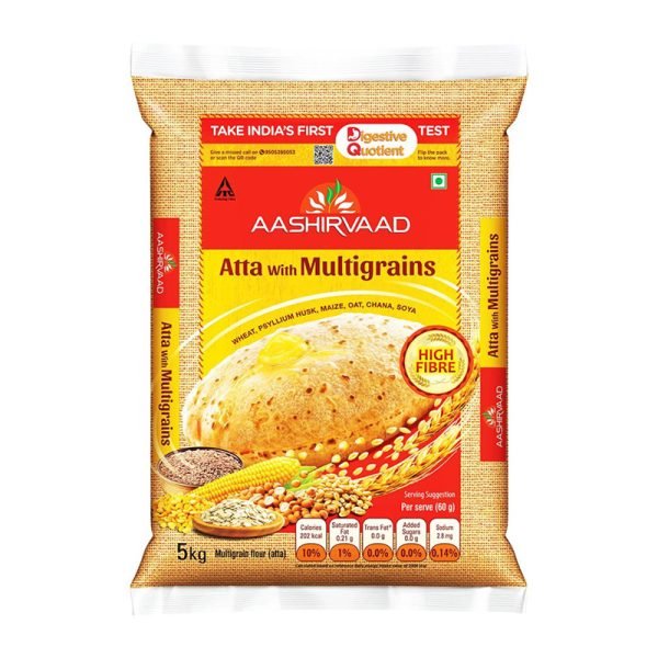 Aashirvaad Atta (Flour) With Multigrains 5kg