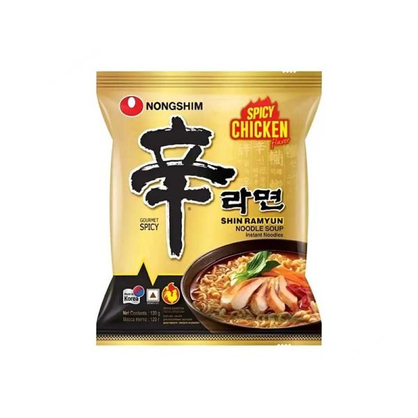 Nongshim Shin Ramyun Spicy Chicken Flavour Noodle 120g