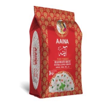 Aaina Extra Long Grain Basmati Rice 1kg