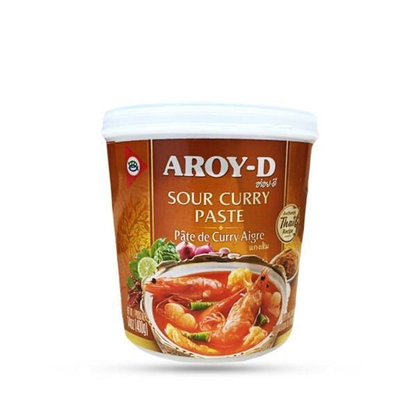 Aroy-D Sour Curry Paste (Pasta de Curry Agrio) 400g