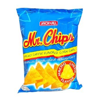 Jack’n Jill Mr. Chips Filipino Nacho Cheese Flavored Corn Chips 100g