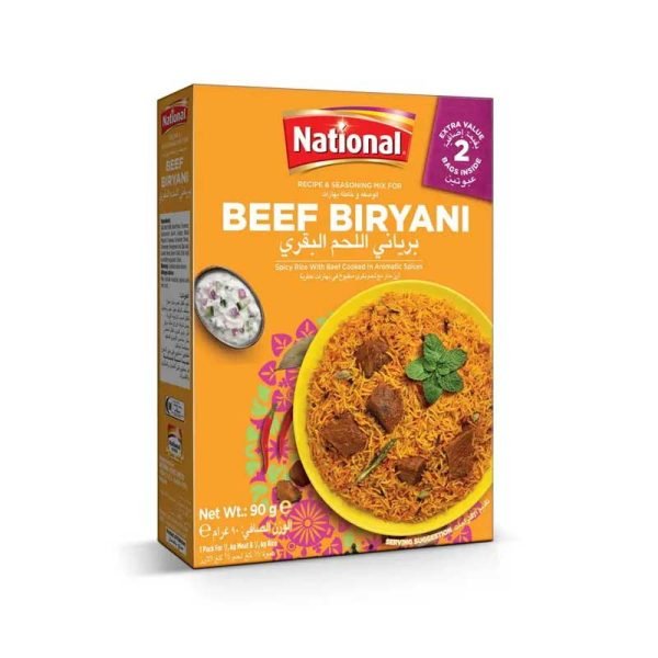 National Beef Biryani Masala Mix 100g