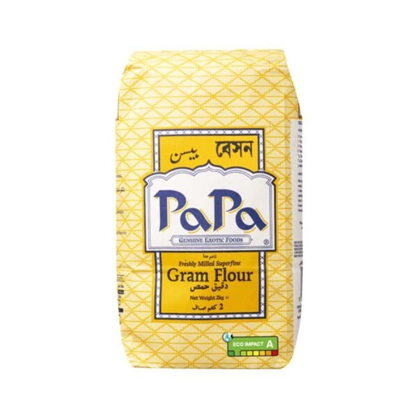 Papa Freshly Milled Superfine Gram Flour (Besan) 2kg