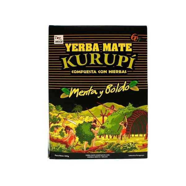 Yerba Mate Kurupi Menta Y Boldo