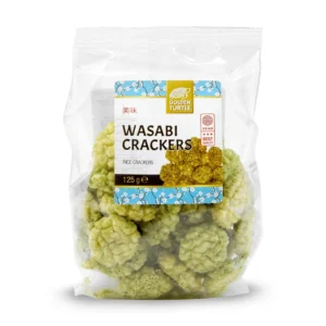 Front Page 30 Golden Turtle Wasabi Crackers Crispy Rice Biscuits 125g