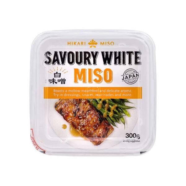 Hikari Miso Savory White Miso Mellow & Mild 300g - Image 2