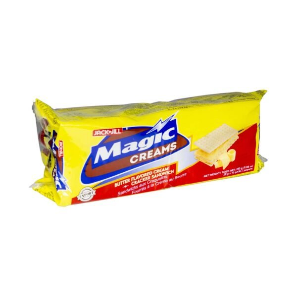 Jack 'n Jill Magic Creams Butter Flavored Cream Cracker Sandwich 280g