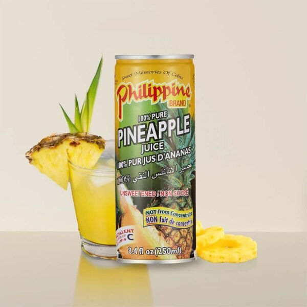 Philippine Brand Pineapple Drink 250ml - Image 2