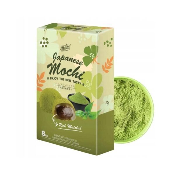 Yuki & Love Japanese Style Mochi Matcha Rice Cookies 128g