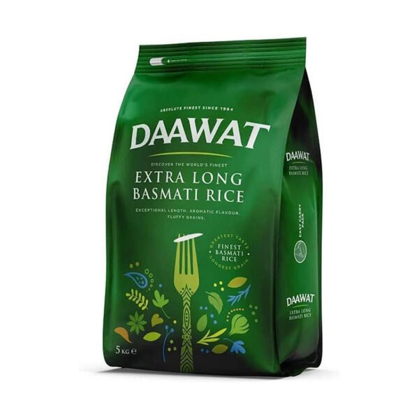 Daawat Extra Long Basmati Rice 5kg