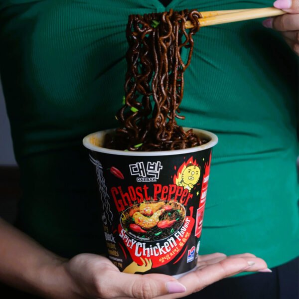 Daebak Ghost Pepper Noodles Spicy Chicken Flavor