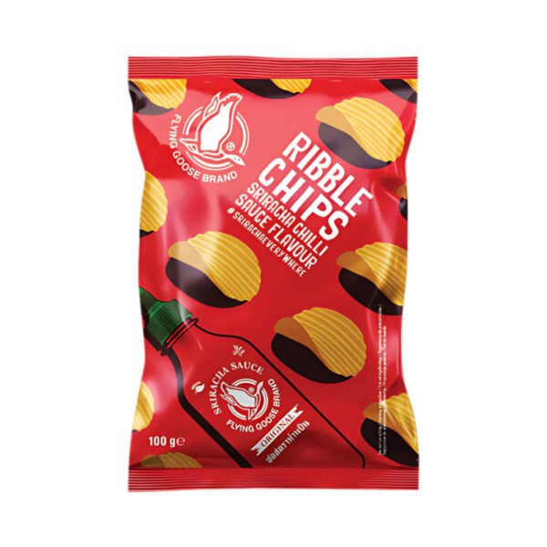 Flying Goose Ribble Chips Sriracha Chilli 100g