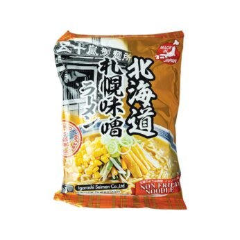 Igarashi Seimen Hokkaido Sapporo Miso Ramen Noodles 108g