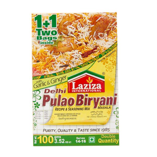 Laziza Delhi Pulao Biryani Spice Mix Masala 100g