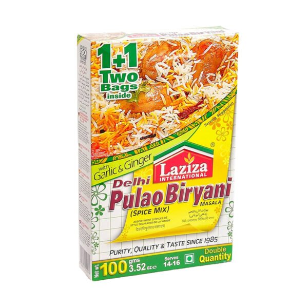 Laziza Delhi Pulao Biryani Spice Mix Masala 100g