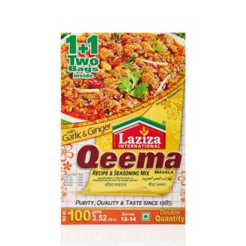 Laziza Qeema Masala Recipe and Seasoning Mix 100g