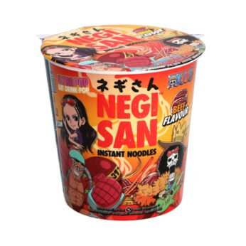 Negi San Robin, Franky and Brook Ramen Beef Flavored Instant Noodles 65g