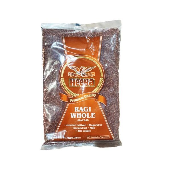 Heera Ragi Whole (Red Teff) 1kg