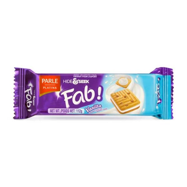 Parle Hide & Seek Fab Vanilla Cookies 112g