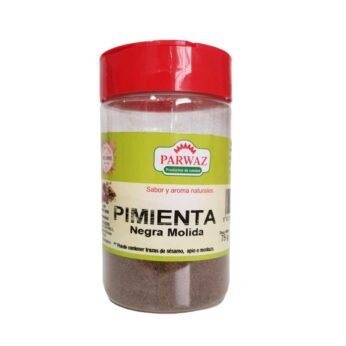 Parwaz Pimienta Negra Molida (Black Pepper) 75g