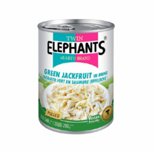 Twin Elephants Pulled Green Jackfruit in Brine 540g